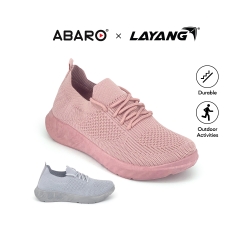 Women Running Sport Shoes SPA660Q2 Grey | Pink